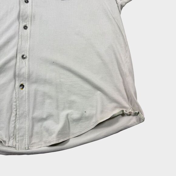 Tommy Bahama Jeans Mens XL Shirt Pima Cotton Spandex S/S Button Up Distressed - Picture 6 of 10